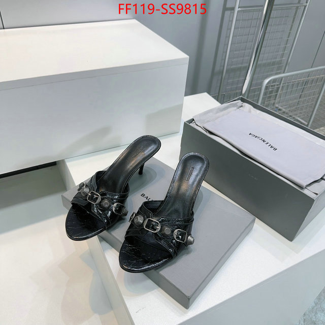 Women Shoes-Balenciaga fake aaaaa ID: SS9815 $: 119USD