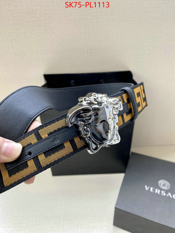 Belts-Versace replica for cheap ID: PL1113 $: 75USD