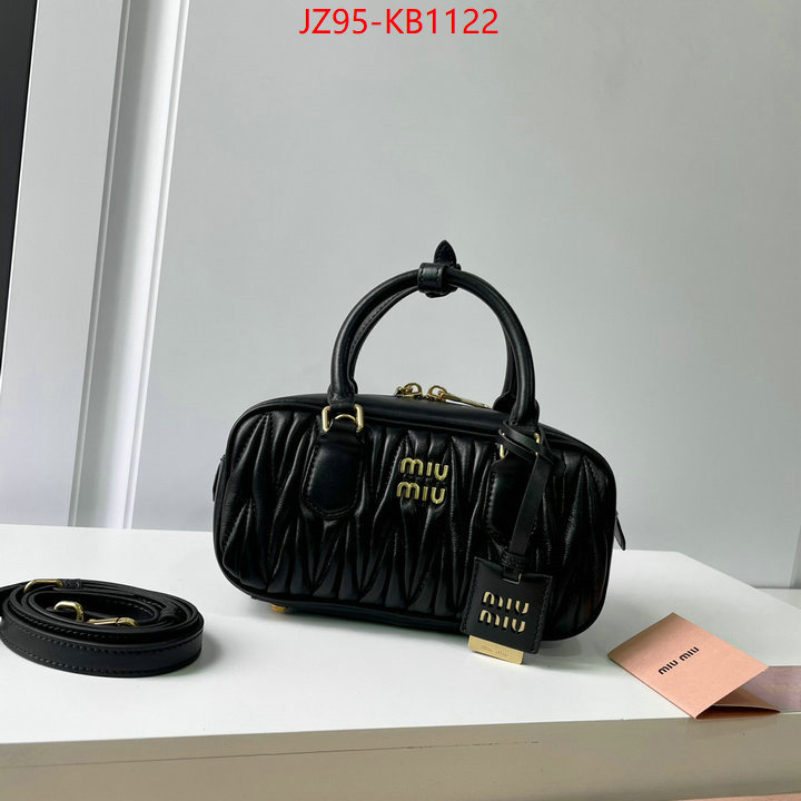 Miu Miu Bags(4A)-Handbag- 2024 replica wholesale cheap sales online ID: KB1122 $: 95USD,