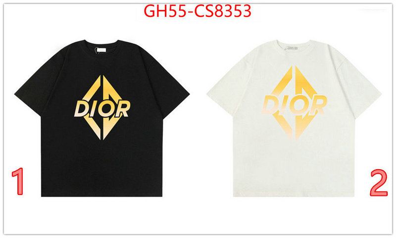 Clothing-Dior buy high-quality fake ID: CS8353 $: 55USD