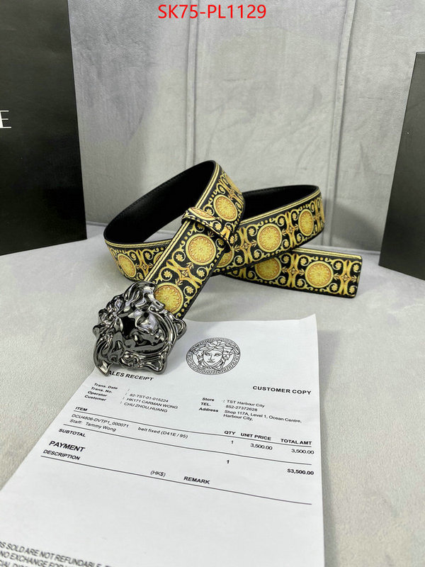 Belts-Versace top sale ID: PL1129 $: 75USD