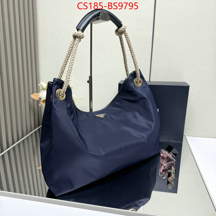 Prada Bags(TOP)-Handbag- replica us ID: BS9795 $: 185USD,