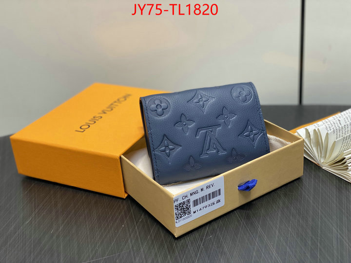 LV Bags(TOP)-Wallet hot sale ID: TL1820 $: 75USD,