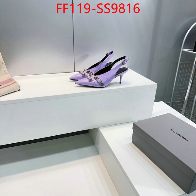 Women Shoes-Balenciaga top quality designer replica ID: SS9816 $: 119USD