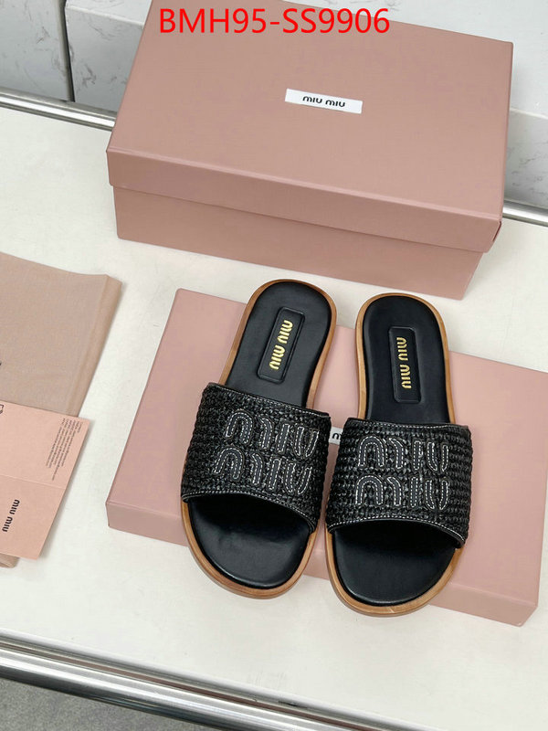 Women Shoes-Miu Miu luxury 7 star replica ID: SS9906 $: 95USD