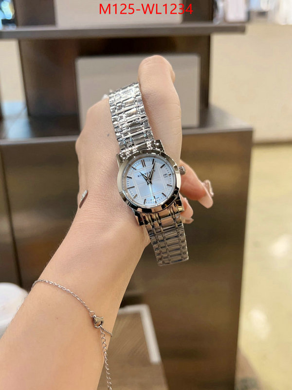 Watch(4A)-Burberry aaaaa+ class replica ID: WL1234 $: 125USD