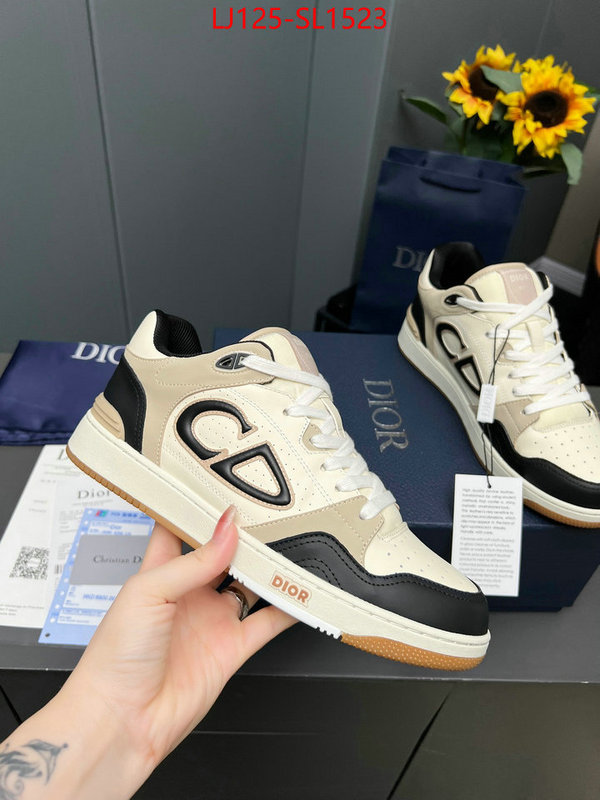 Men shoes-Dior copy aaaaa ID: SL1523 $: 125USD