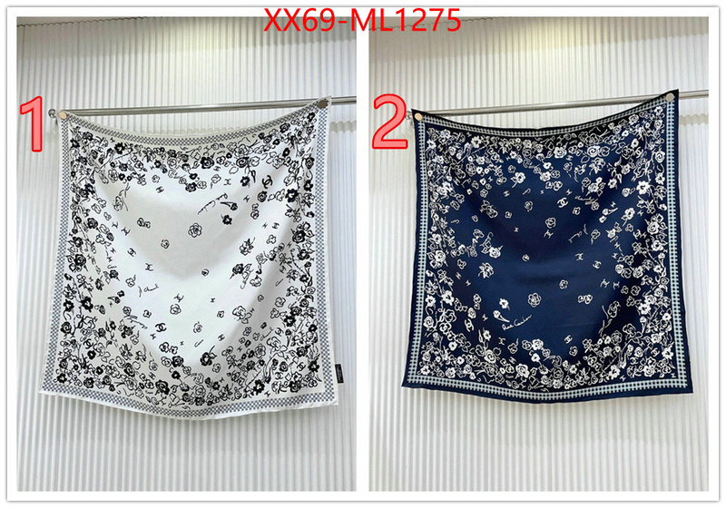 Scarf-Chanel wholesale replica shop ID: ML1275 $: 69USD