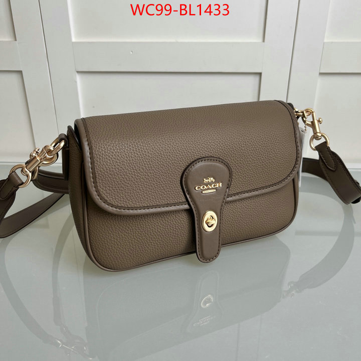 Coach Bags(4A)-Crossbody- high quality replica ID: BL1433 $: 99USD,