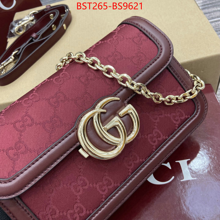 Gucci Bags(TOP)-Crossbody- what best replica sellers ID: BS9621 $: 265USD,