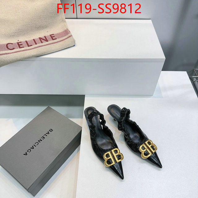Women Shoes-Balenciaga replica 1:1 high quality ID: SS9812 $: 119USD