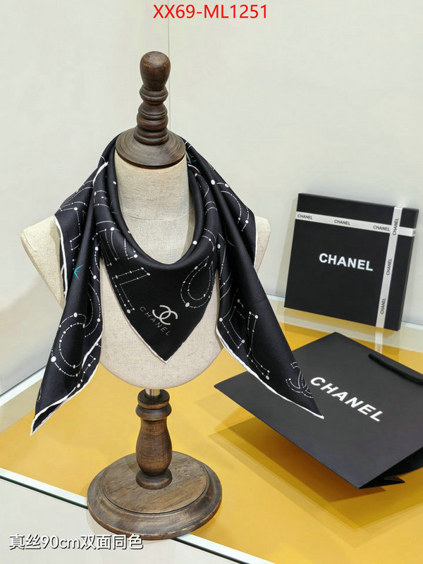 Scarf-Chanel shop now ID: ML1251 $: 69USD