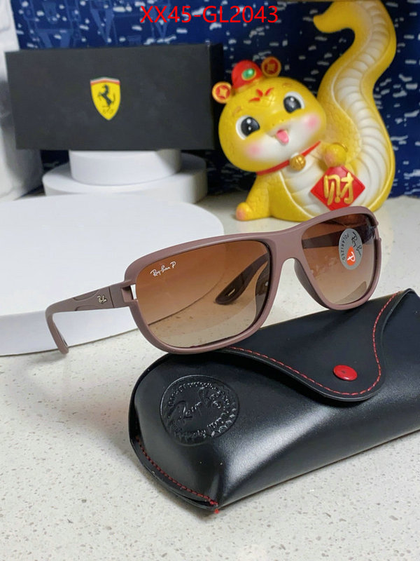 Glasses-RayBan top designer replica ID: GL2043 $: 45USD