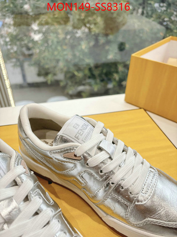 Men Shoes-Fendi perfect quality designer replica ID: SS8316 $: 149USD