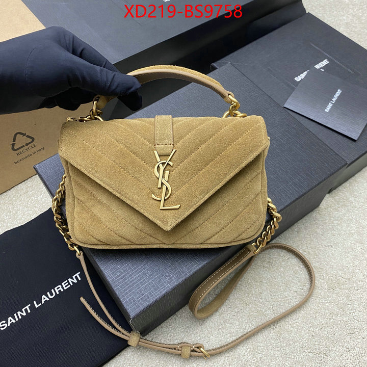 YSL Bags(TOP)-Crossbody- buy high-quality fake ID: BS9758 $: 219USD,