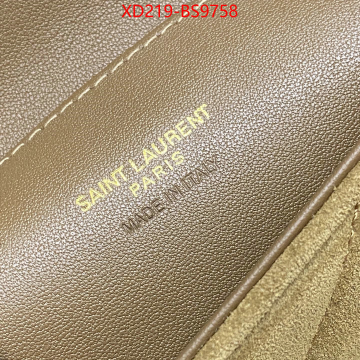 YSL Bags(TOP)-Crossbody- buy high-quality fake ID: BS9758 $: 219USD,
