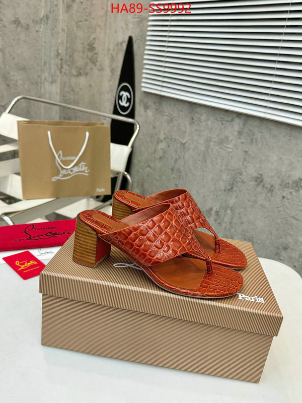 Women Shoes-Christian Louboutin top quality ID: SS9992 $: 89USD