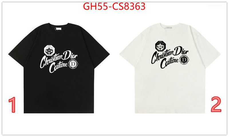 Clothing-Dior can you buy knockoff ID: CS8363 $: 55USD