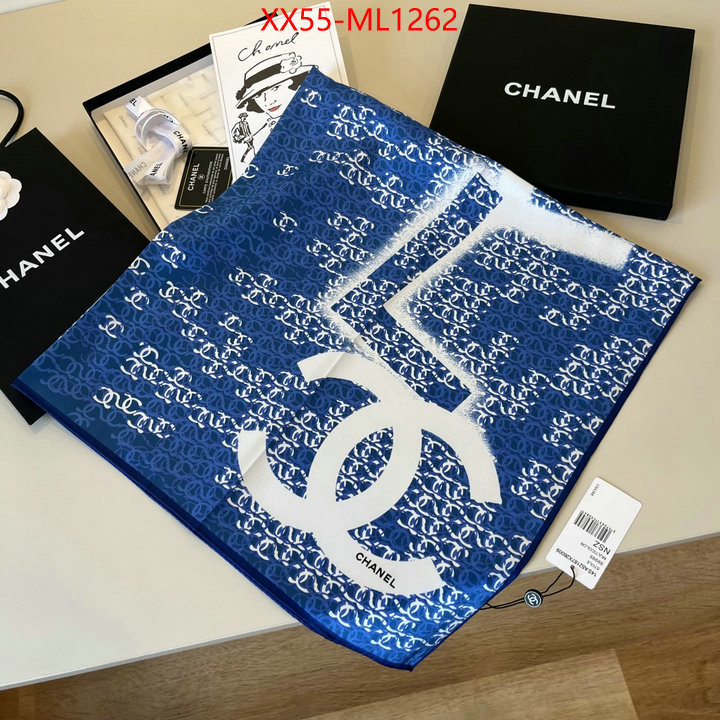 Scarf-Chanel fake cheap best online ID: ML1262 $: 55USD