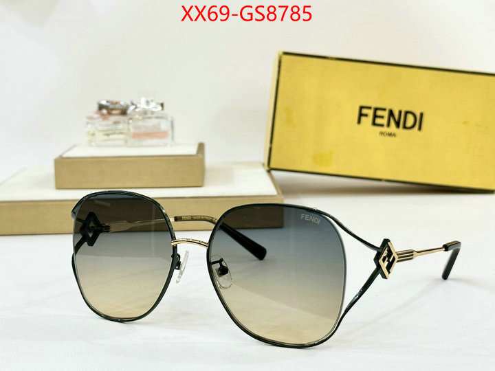 Glasses-Fendi replica 2024 perfect luxury ID: GS8785 $: 69USD