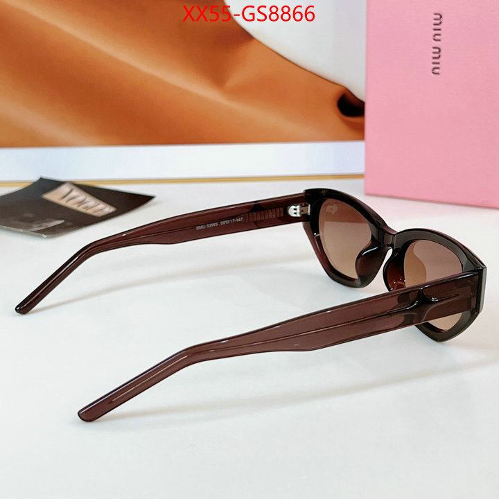Glasses-Miu Miu luxury fashion replica designers ID: GS8866 $: 55USD