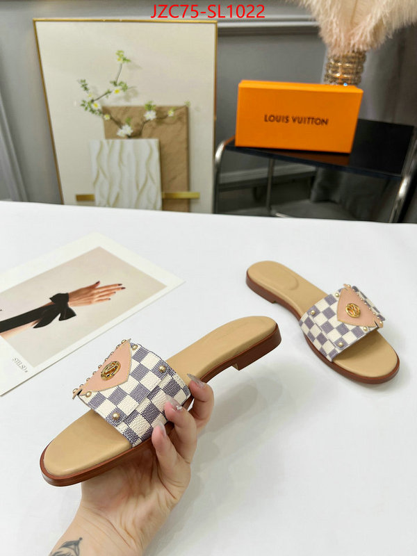 Women Shoes-LV high quality 1:1 replica ID: SL1022 $: 75USD
