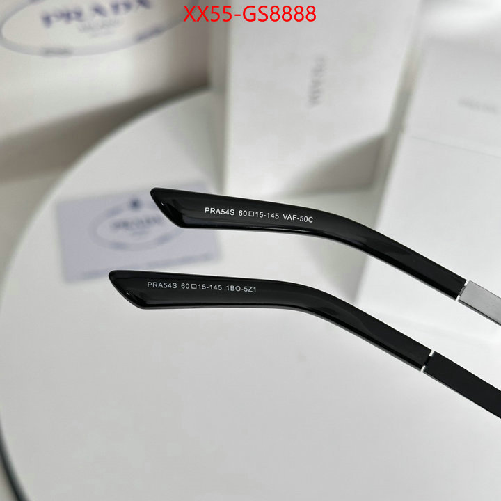 Glasses-Prada top quality designer replica ID: GS8888 $: 55USD