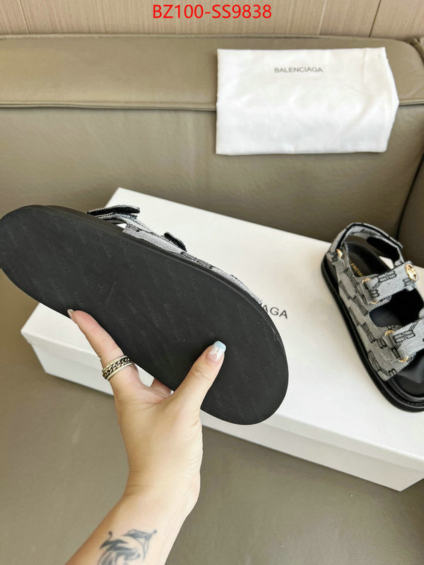 Women Shoes-Balenciaga exclusive cheap ID: SS9838 $: 100USD