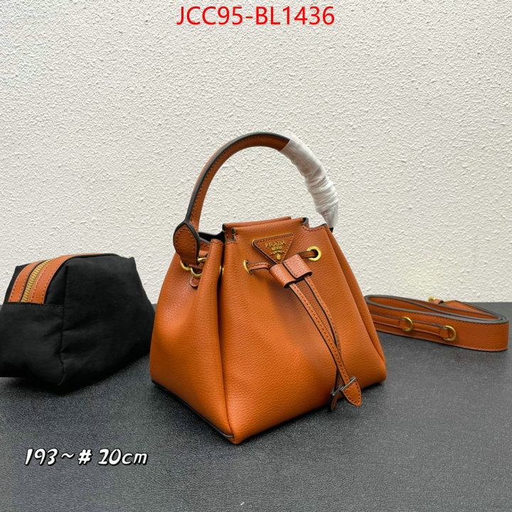 Prada Bags(TOP)-bucket bag designer fake ID: BL1436 $: 95USD,