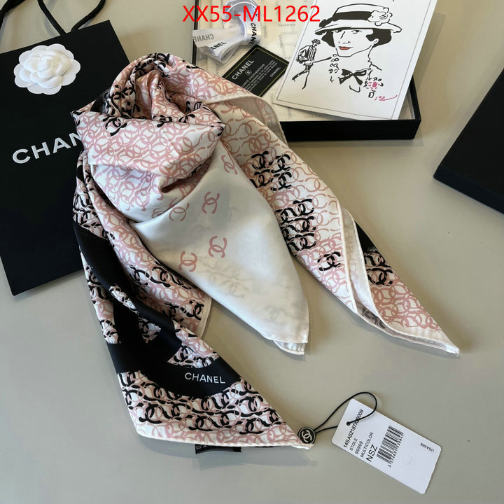 Scarf-Chanel fake cheap best online ID: ML1262 $: 55USD