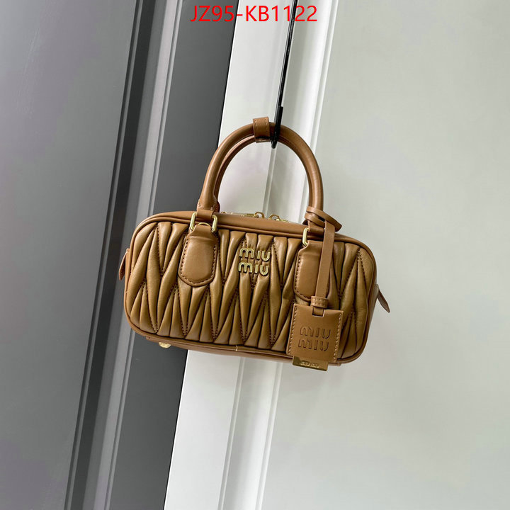 Miu Miu Bags(4A)-Handbag- 2024 replica wholesale cheap sales online ID: KB1122 $: 95USD,