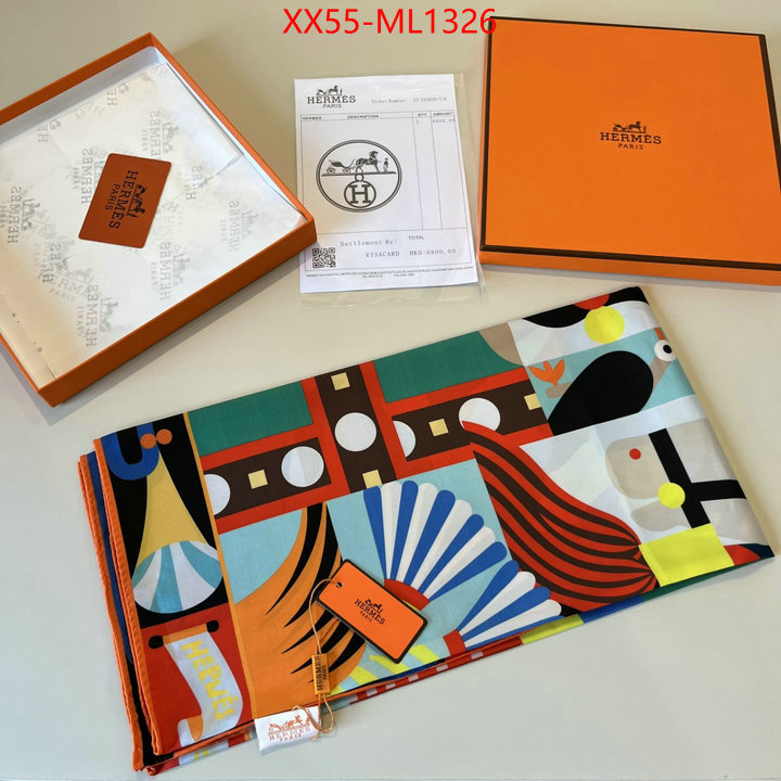 Scarf-Hermes the best designer ID: ML1326 $: 55USD