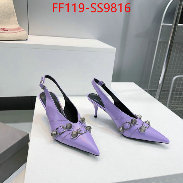 Women Shoes-Balenciaga top quality designer replica ID: SS9816 $: 119USD