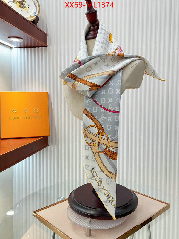 Scarf-LV fashion designer ID: ML1374 $: 69USD