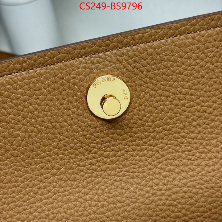 Prada Bags(TOP)-Handbag- 7 star quality designer replica ID: BS9796 $: 249USD,