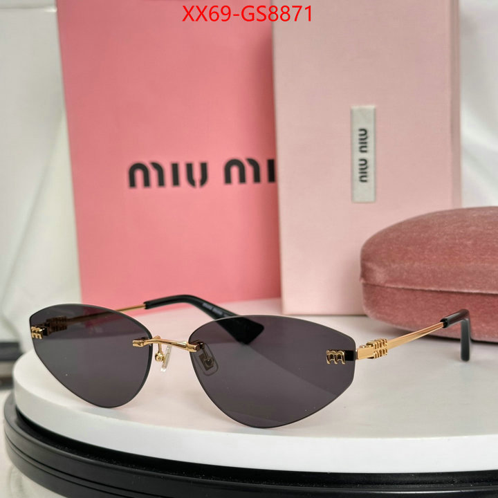 Glasses-Miu Miu best luxury replica ID: GS8871 $: 69USD