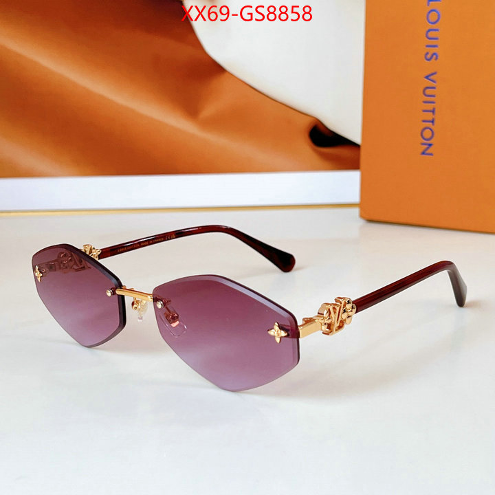 Glasses-LV fake designer ID: GS8858 $: 69USD