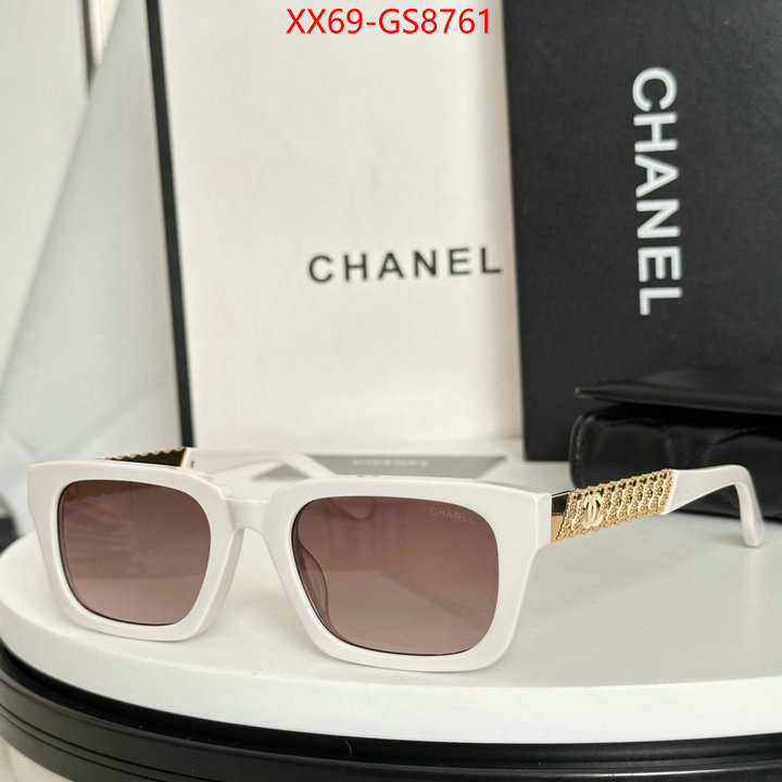 Glasses-Chanel aaaaa+ replica ID: GS8761 $: 69USD