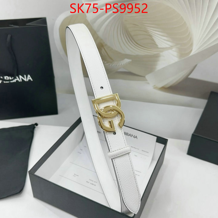 Belts-DG replcia cheap ID: PS9952 $: 75USD