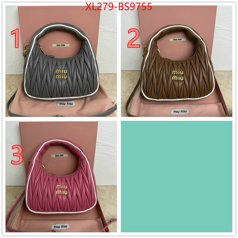Miu Miu Bags(TOP)-Crossbody- replica aaaaa+ designer ID: BS9755 $: 279USD,