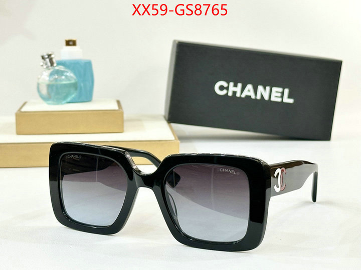 Glasses-Chanel 1:1 replica wholesale ID: GS8765 $: 59USD