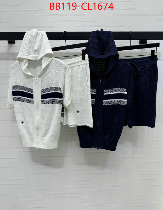 Clothing-Dior replicas ID: CL1674 $: 119USD