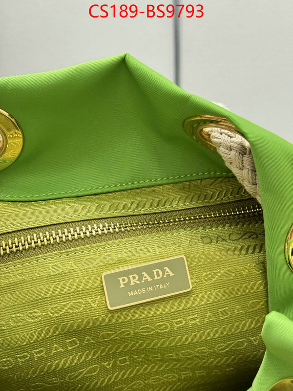 Prada Bags(TOP)-bucket bag quality aaaaa replica ID: BS9793 $: 189USD,