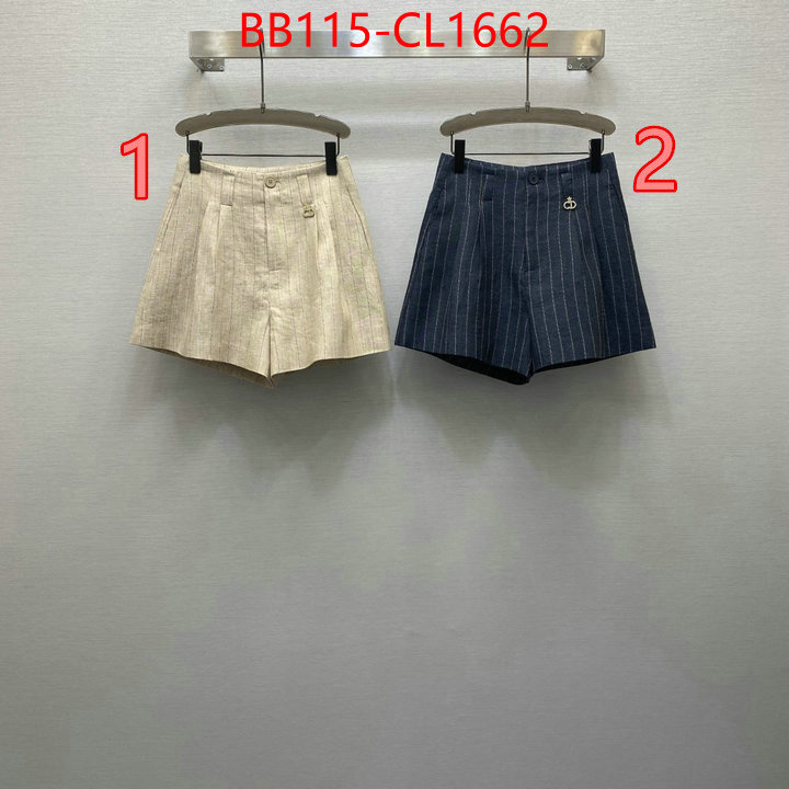 Clothing-Dior what best replica sellers ID: CL1662 $: 115USD