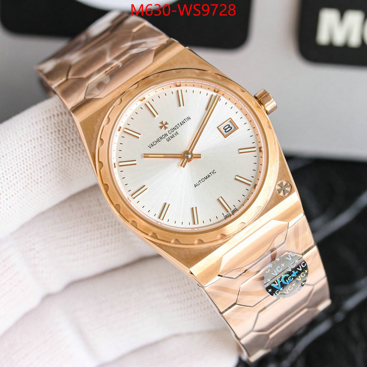 Watch(TOP)-Vacheron Constantin flawless ID: WS9728 $: 630USD