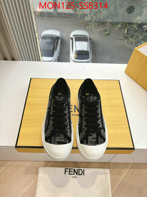 Men Shoes-Fendi best aaaaa ID: SS8314 $: 125USD
