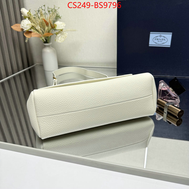 Prada Bags(TOP)-Handbag- 7 star quality designer replica ID: BS9796 $: 249USD,