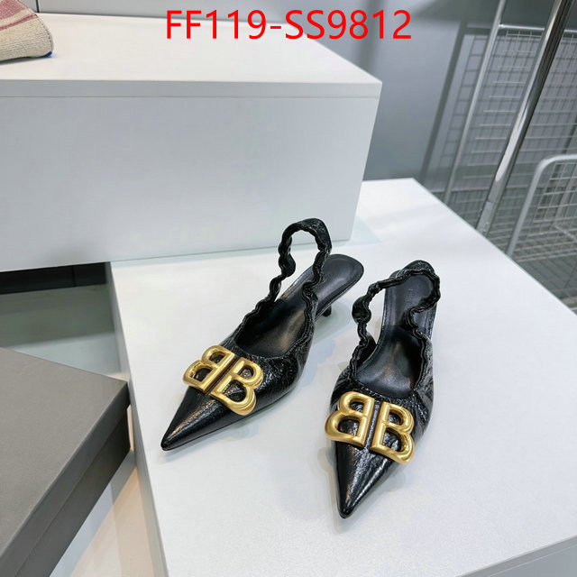 Women Shoes-Balenciaga replica 1:1 high quality ID: SS9812 $: 119USD