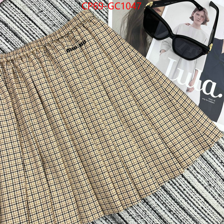 Clothing-MIU MIU luxury fake ID: GC1047 $: 69USD