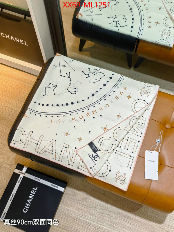 Scarf-Chanel shop now ID: ML1251 $: 69USD